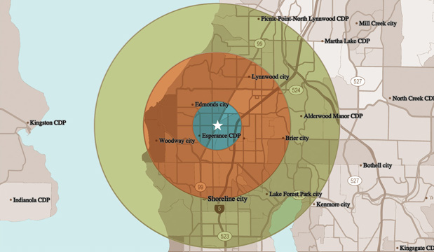 Demographics map